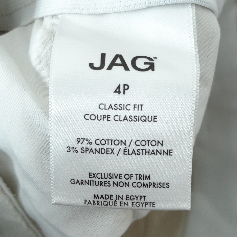Jag Jeans Pull On Crop Sz4P Beige 883 - Picture 4 of 5